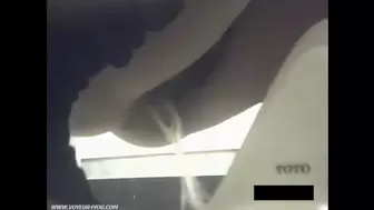 Japanese Style Toilet Peeing 2nd Part