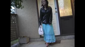 Mandy (Alyssa Reece) - Blue Skirt