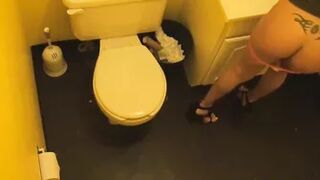 Sorority House Toilet 24