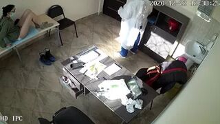 Girls and women in a clinic in Kazakhstan