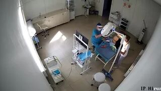 The proctologist examined the ass of a young patient