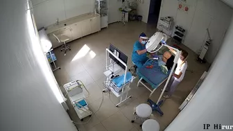 The proctologist examined the ass of a young patient