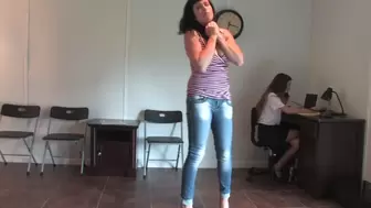 Dixie (with Constance) - Full Bladder Scan