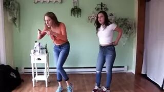Cadence Lux & Juliette March - Holding Contest