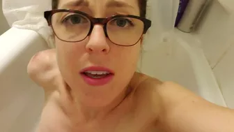 Nerdy_Faery - Self Pissing and Cumming for Mike