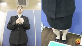 DLEE-834 04 Hidden camera schoolgirl intern pees