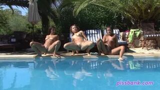 Pool Pissing make us sooo hot!