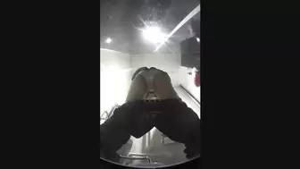 15376996 I took a picture of a clerk at a famous active hunting ground store.