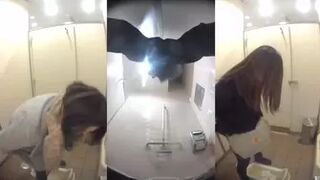 15259070 Unleaked 3 camera Japanese style toilet gal collaboration between Goku-neesan and Santa