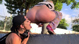 Adira Allure - Girls Peeing in Public in Puerto Rico