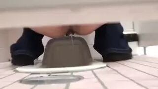 15310009 Uncensored Japanese style toilet girl uniform girl