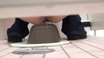 15310009 Uncensored Japanese style toilet girl uniform girl