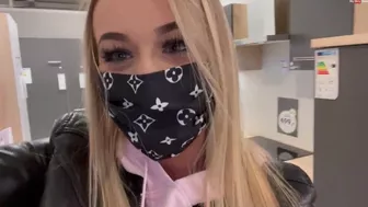 Taiga_LaLoca - Brash public piss! IN THE FURNITURE STORE :)