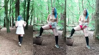 Minxycee - Long Peeing outside