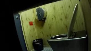 she has to to go to toilet and get out of her clothes