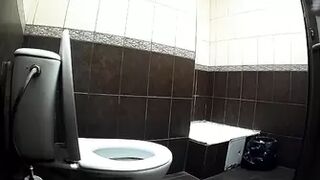 What a mess at the toilet