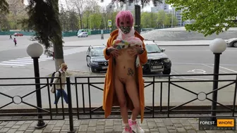 Forest Whore - Hardcore risky public play and extreme dirty humiliation