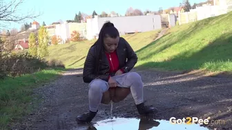 Peeing In A Puddle