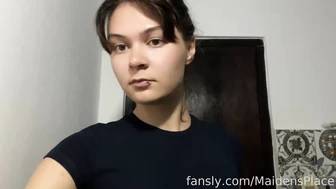MaidensPlace - Pee and nipple play time !
