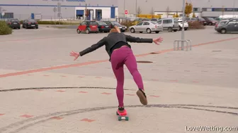 Chrissy Fox - Skateboard girl