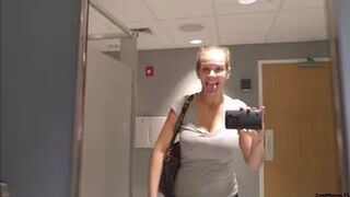 Candiecane - Public bathroom mini trash can pee