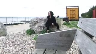 Rebekah - British Seaside Pee