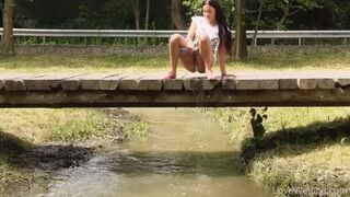 Eveline Dellai - Pissing Scene