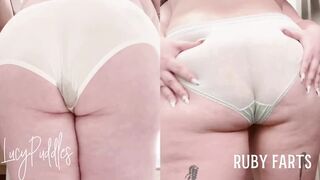 LucyPuddles - Girlfriends Kissing with Dirty Panties