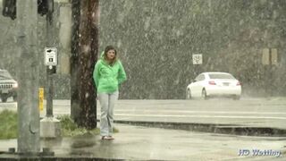 Almost Hit by a Car and Wet Her Pants