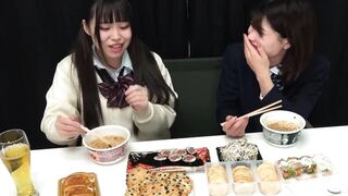 JP Fetish Merchant - Shiho & Naoko Gluttonous Duo