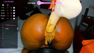 FEXIBLEBODY - anal with my pussy full of shit