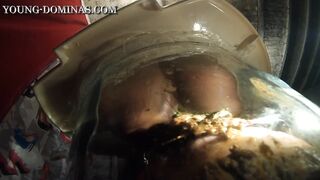 Poop Funnel enforced Consumption Part 4 HD 1080