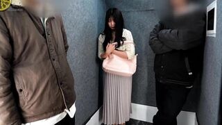 OJHI-518 04 Elevator stops, pee holding panic, emergency escape part 8