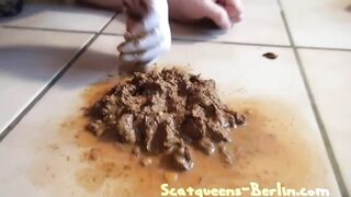 Scatqueens-Berlin - Shitting into the Mouth of the Lick Slave P2