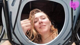 Kitty Skatt - POV toilet slave JOI