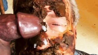 This Fag Wants Everyone to See Him Eating Shit From Black Men