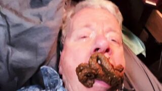 White Shit Eater's Mouth Put to Good Use