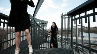 Ria Sunn + Silvia Black - Pissing scene