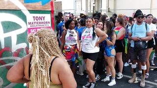 Desperate Latina Girl In Tight Black Spandex