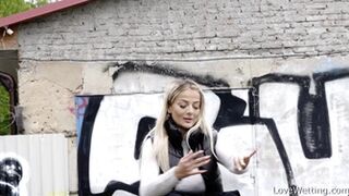 Silvia Black - Pissing Scene