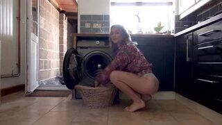 Kristy - Kristy Hang's Up Her Washing