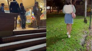zoecams - big pee in public