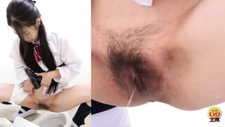 DLEE-809 03 On-Campus Hidden Filming - Schoolgirls Line Super Peeing 2