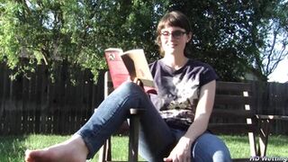 Peeing on a Bench