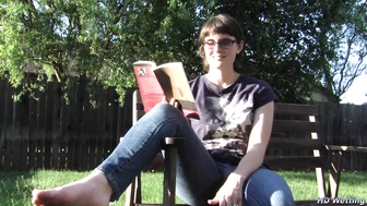 Peeing on a Bench
