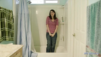 Pissing in the Tub