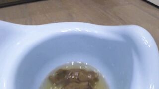 BibiStar - Long shit on potty.