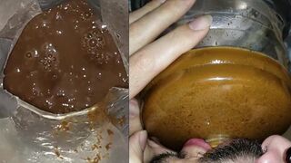 SSBBW Queen Siya - 1 LITER PEE on fresh HUGE DUMP