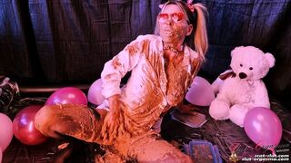 Scat-Slut Celeste - Scat Slut-Orgasma Celeste cum and play with me in shit