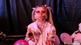 Scat-Slut Celeste - Scat Slut-Orgasma Celeste cum and play with me in shit